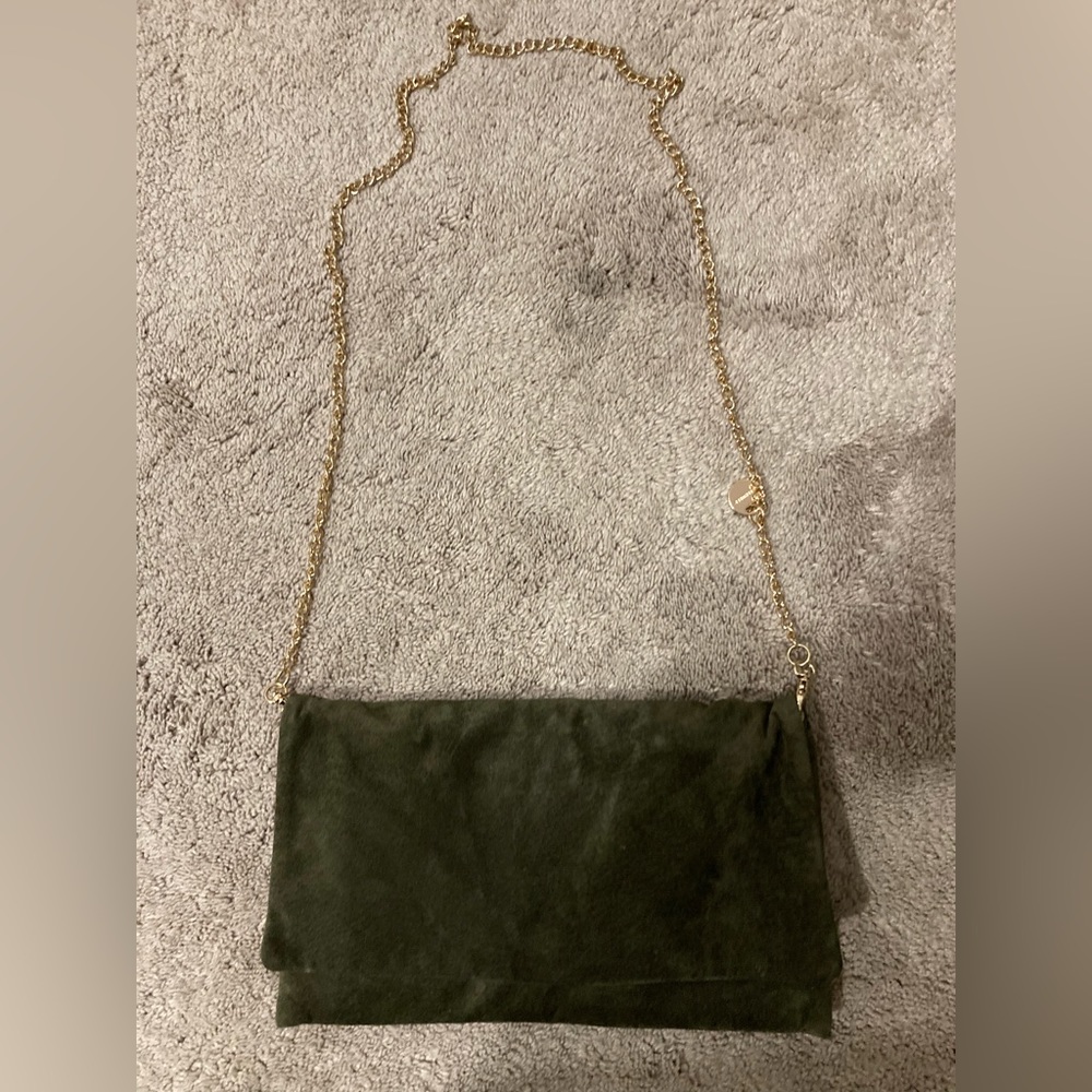 Elegant leather purse. Hallhuber.
